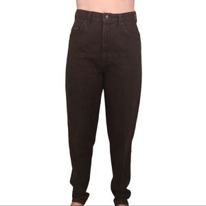 Vintage, Lee High Waist Jeans, chocolate brown, mom Jean, 1990s